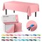 Exquisite Party Solids 54" x 100' Plastic Table Cover Roll with Slide Cutter – Cut-to-Size Dispenser Box – Makes Up to 36 Disposable 8' Rectangle Tablecloths